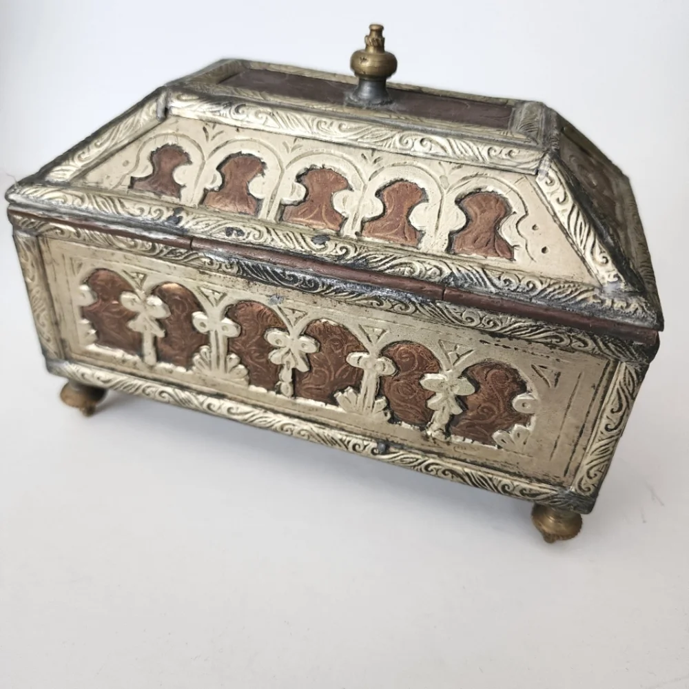 Moroccan Jewelry Chest Casket